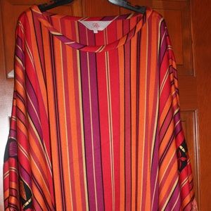 Roja Poncho with Tassels